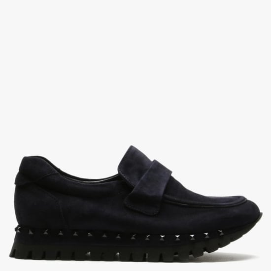 Kennel & Schmenger Flute Suede Studded Sole Loafers