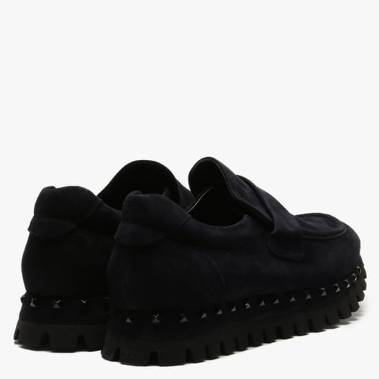 Kennel & Schmenger Flute Suede Studded Sole Loafers