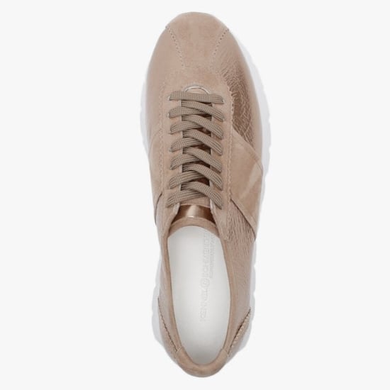 Kennel & Schmenger Rise Leather & Suede Chunky Lace Up Trainers