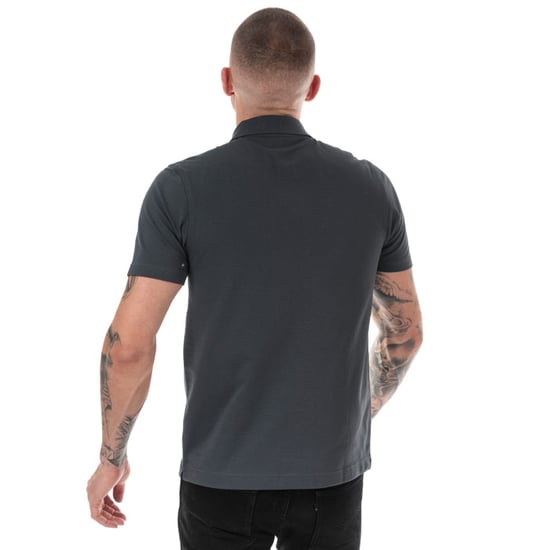 Men's Lacoste Regular Fit Tennis Lightweight Polo Shirt in Charcoal - Image 2