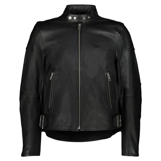 Diesel L-Rushis Black Leather Biker Jacket - Image 1
