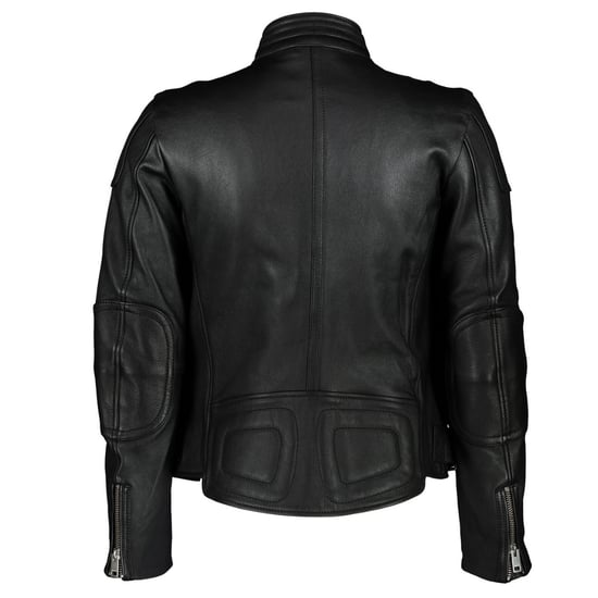 Diesel L-Rushis Black Leather Biker Jacket - Image 2