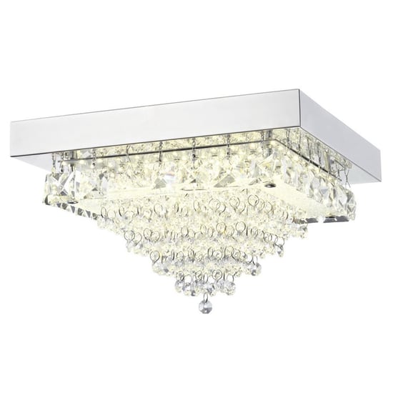 Auden LED Small Square Semi-Flush Ceiling Light