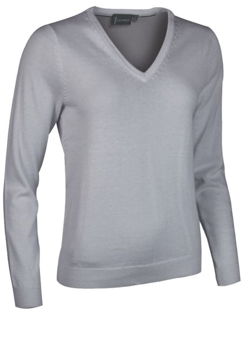 Grey V Neck Jumper