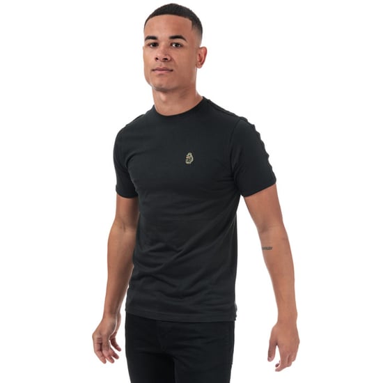 Men's Luke 1977 Trouser Tape T-Shirt in Black