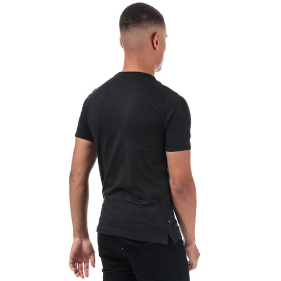 Men's Luke 1977 Trouser Tape T-Shirt in Black