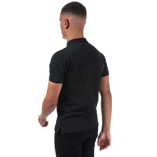 Men's Luke 1977 Willtape Polo Shirt in Black - Image 2
