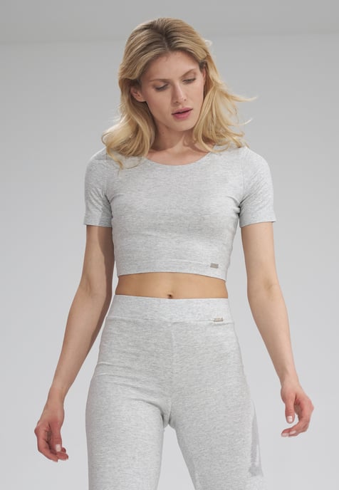 Short Sleeve Crop Top