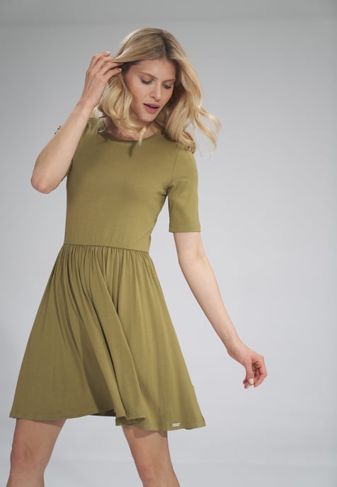 Short Sleeve Summer Dress