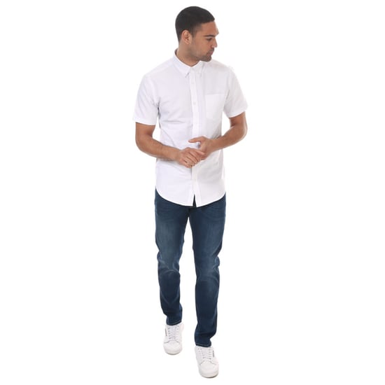 Men's Replay Anbass Slim Fit Stretch Jeans in Denim - Image 3
