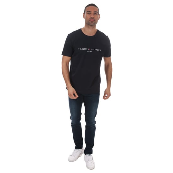 Men's Replay Anbass Slim Fit Stretch Jeans in Denim - Image 3