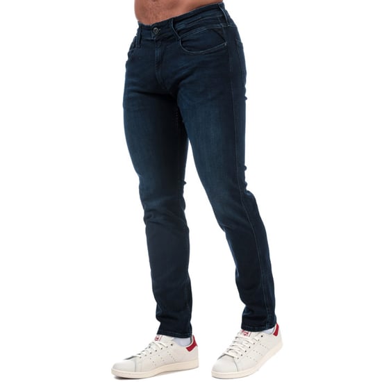 Men's Replay Anbass Slim Fit Jeans in Denim
