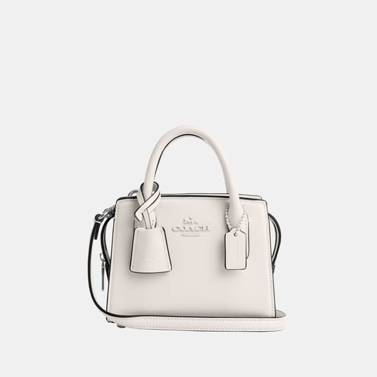 Smooth Leather Andrea Mini Carryall with Tonal Hardware Bag