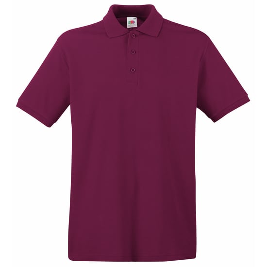 Fruit Of The Loom Premium Mens Short Sleeve Polo Shirt - Image 1