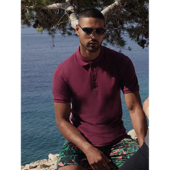 Fruit Of The Loom Premium Mens Short Sleeve Polo Shirt - Image 3