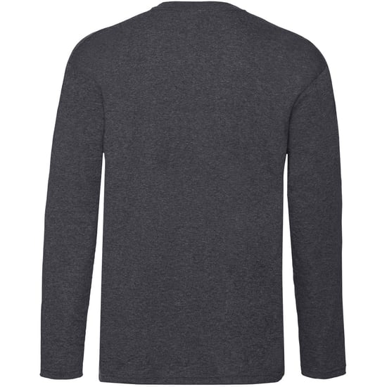 Fruit Of The Loom Mens Valueweight Crew Neck Long Sleeve T-Shirt - Image 2