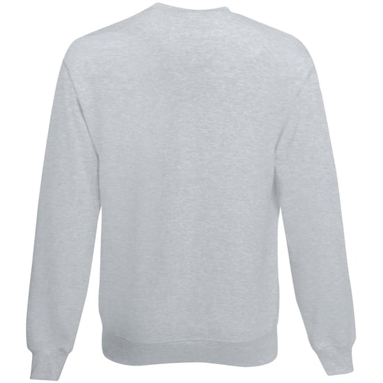 Fruit Of The Loom Mens Set-In Belcoro® Yarn Sweatshirt (Heather Grey) - Image 2
