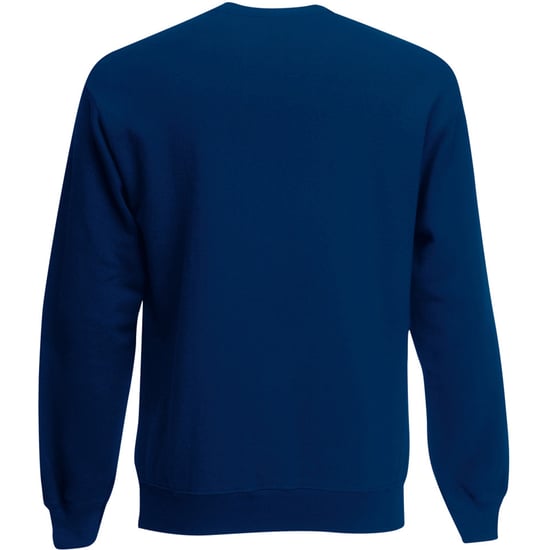Fruit Of The Loom Heren Set-In Belcoro® garen Sweatshirt (Marine) - Image 2