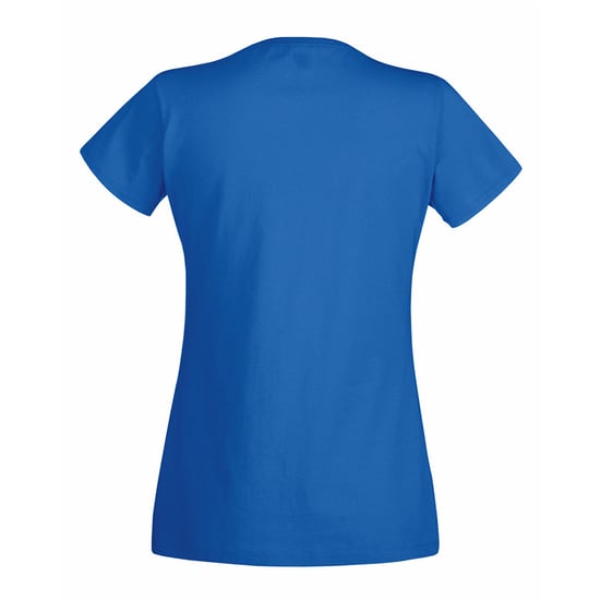 Fruit of the Loom Dames/vrouwen Lady-Fit Valueweight Short Sleeve T-Shirt (Pak van 5) (Koninklijk) - Image 2