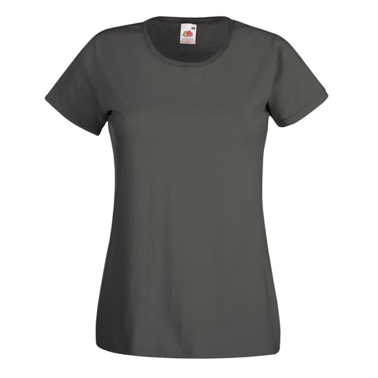 Fruit of the Loom Dames/vrouwen Lady-Fit Valueweight Short Sleeve T-Shirt (Pak van 5) (Licht Grafiet) - Image 1