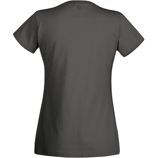Fruit of the Loom Dames/vrouwen Lady-Fit Valueweight Short Sleeve T-Shirt (Pak van 5) (Licht Grafiet) - Image 2