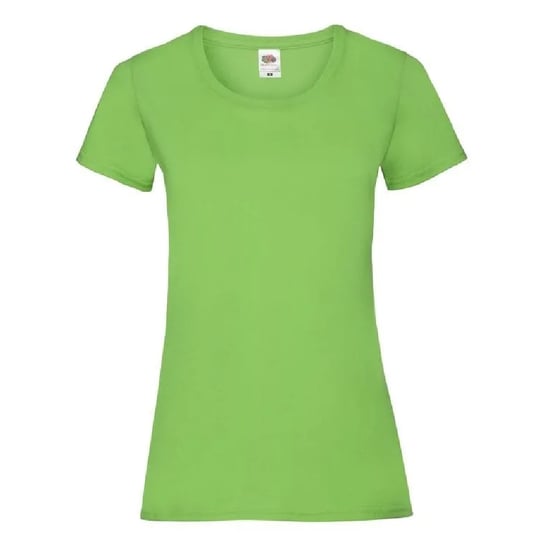 Fruit Of The Loom Ladies/Womens Lady-Fit Valueweight Short Sleeve T-Shirt (Pack Of 5) (Lime) - Image 1
