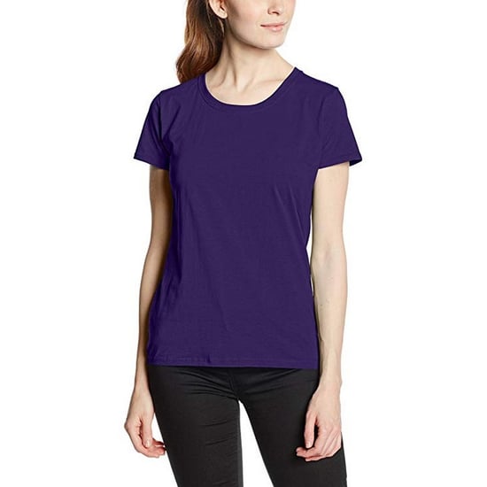 Fruit of the Loom Dames/vrouwen Lady-Fit Valueweight Short Sleeve T-Shirt (Pak van 5) (Vintage Heide Navy) - Image 2
