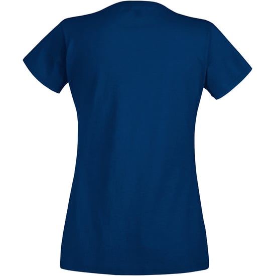 Fruit of the Loom Dames/vrouwen Lady-Fit Valueweight Short Sleeve T-Shirt (Pak van 5) (Marine) - Image 2