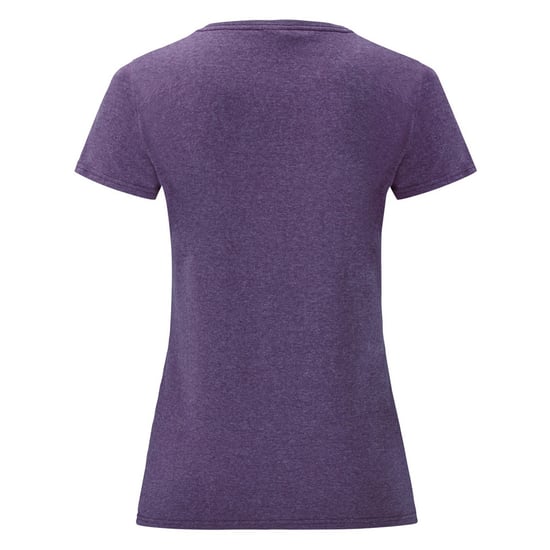 Fruit of the Loom Dames/vrouwen Lady-Fit Valueweight Short Sleeve T-Shirt (Pak van 5) (Heide Paars) - Image 2