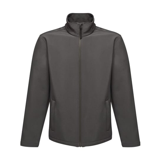 Regatta Reid Mens Softshell Wind Resistant Water Repellent Jacket (Seal Grey)