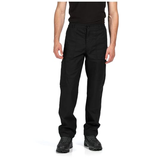 Regatta Mens New Action Trouser (Long) / Pants (Black) - Image 2