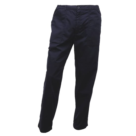Regatta Mens New Action Trouser (Long) / Pants (Navy Blue) - Image 1
