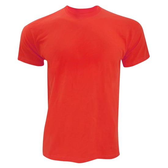 Fruit Of The Loom Heren Originele T-shirt korte mouwen (Rood) - Image 1