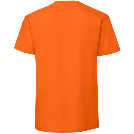 Fruit Of The Loom Heren Ringgesponnen Premium T-Shirt (Oranje) - Image 2