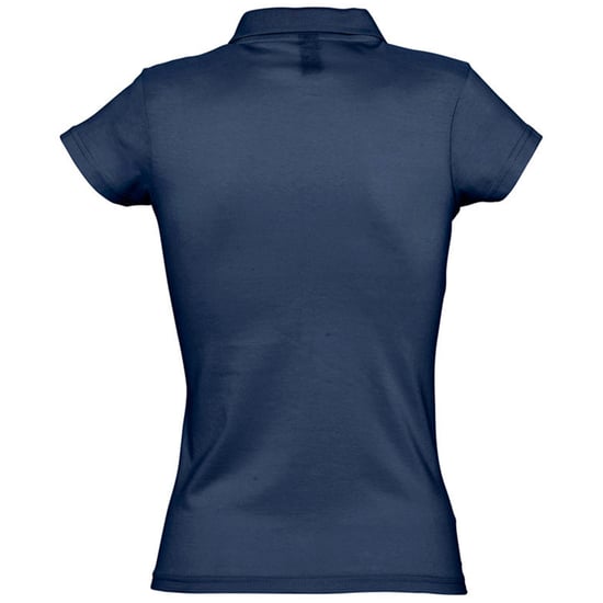 SOLS Womens/Ladies Prescott Short Sleeve Jersey Polo Shirt (French Navy)