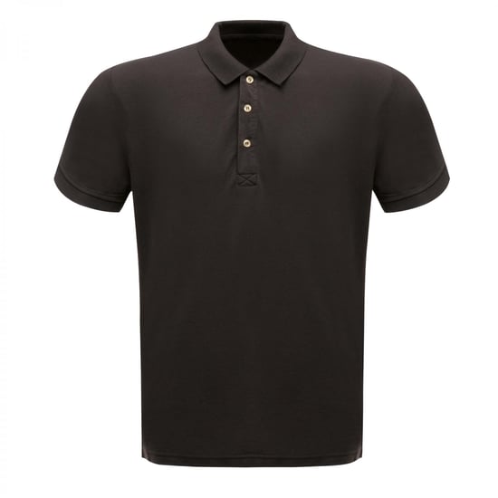 Regatta Professional Mens Classic 65/35 Short Sleeve Polo Shirt (Black)