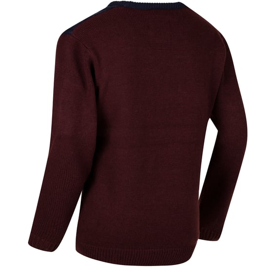 Regatta Mens Koby Mid Weight Cable Knit Sweater