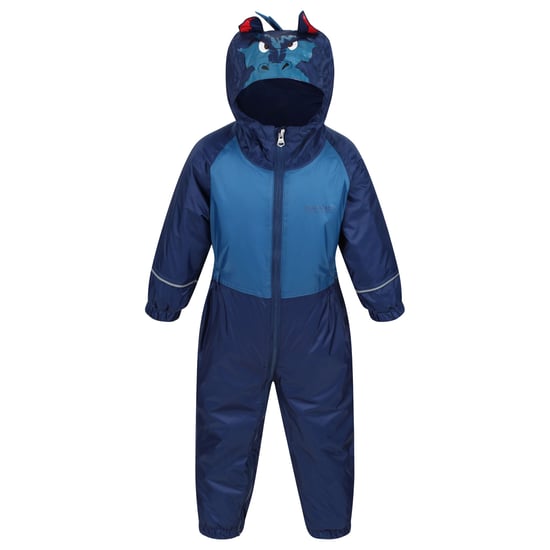 Regatta Childrens/Kids Mudplay III Hooded Rainsuit - Image 1