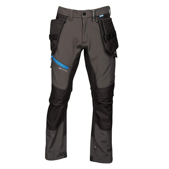 Regatta Mens Strategic Softshell Work Trousers - Image 1