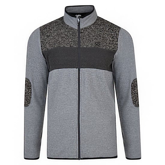 Dare 2B Mens Incluse Full Zip Knit Effect Fleece Sweater