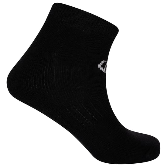 Dare 2B Unisex Adult Essentials Ankle Socks (Pack of 2) (Black)
