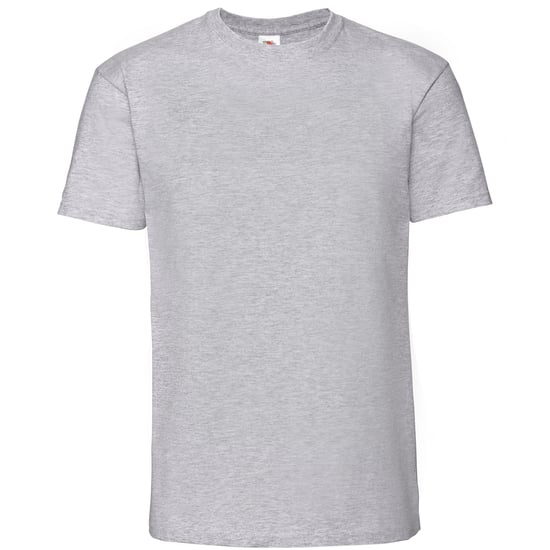 Fruit Of The Loom Mens Ringgesponnen Premium Tshirt (Heather Grijs) - Image 1