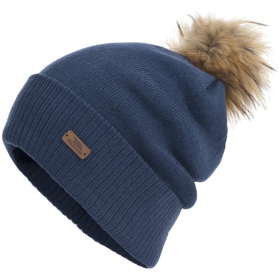 Trespass Womens/Ladies Kharis Knitted Winter Slouch Pom Pom Hat