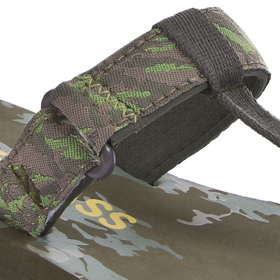Trespass Childrens/Kids Jettie Summer Flip Flops (Khaki Camo) - Image 2