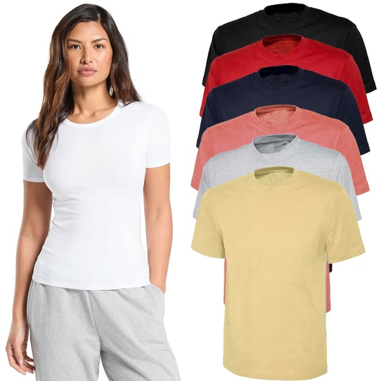 Kruze | Womens Crew Neck T-Shirts (5 Pack)