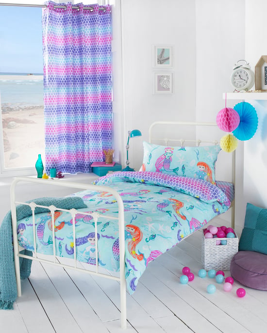 Mermaid Duvet Set Multi - Image 1