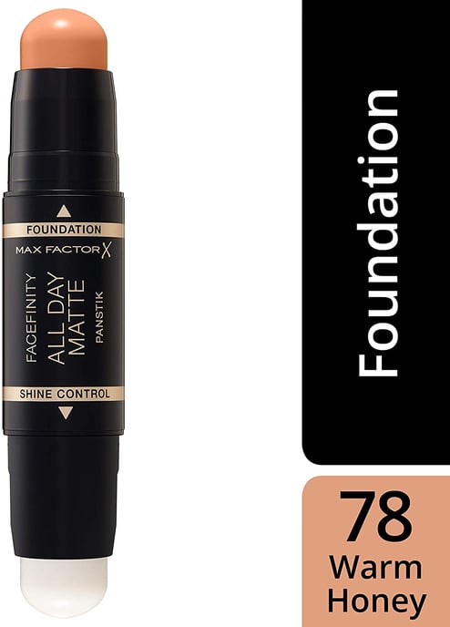 Max Factor Facefinity All Day Matte 2in1 PanStik Foundation 78 Warm Honey