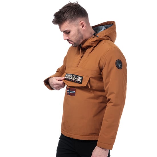 Men's Napapijri Rainforest Winter Jacket in Brown