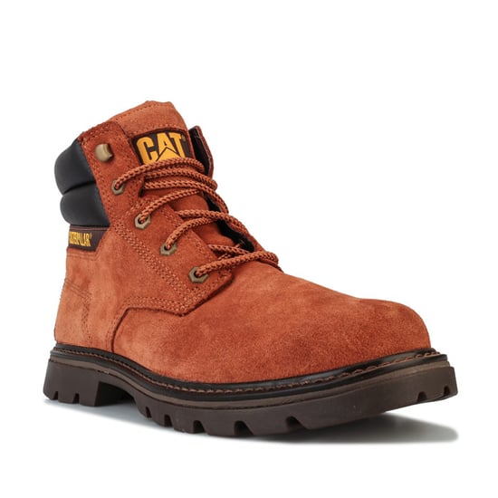 Men's Caterpillar Quadrate Boots in Brown - Image 2