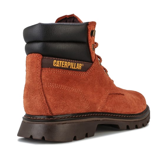 Men's Caterpillar Quadrate Boots in Brown - Image 3